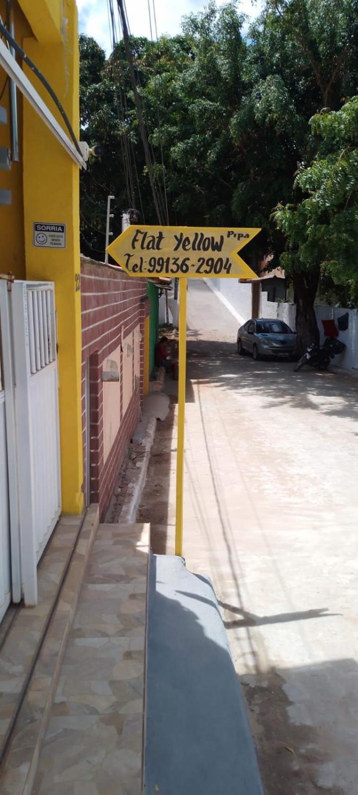 Flat Yellow Pipa Praia de Pipa Buitenkant foto